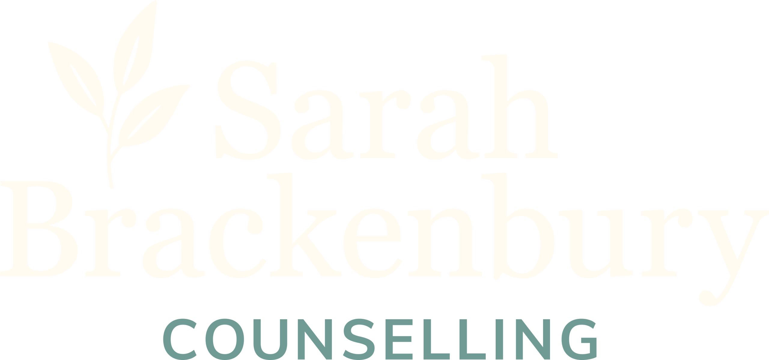 Sarah Brackenbury Counselling business logo